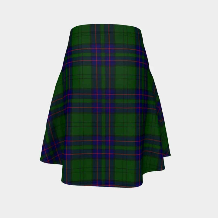 Scottish Lockhart Modern Clan Tartan Flare Skirt Tartan Plaid 4