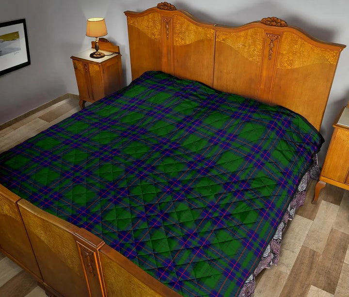 Scottish Lockhart Modern Clan Tartan Quilt Tartan Plaid 12