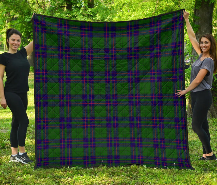 Scottish Lockhart Modern Clan Tartan Quilt Tartan Plaid 1