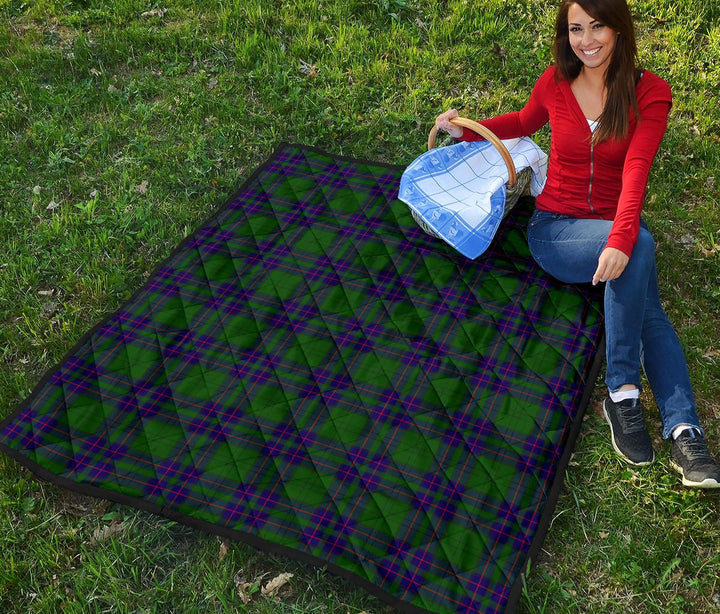 Scottish Lockhart Modern Clan Tartan Quilt Tartan Plaid 4