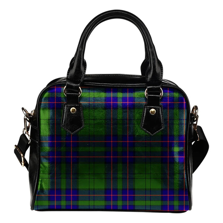 Scottish Lockhart Modern Clan Tartan Shoulder Handbag Tartan Plaid 1