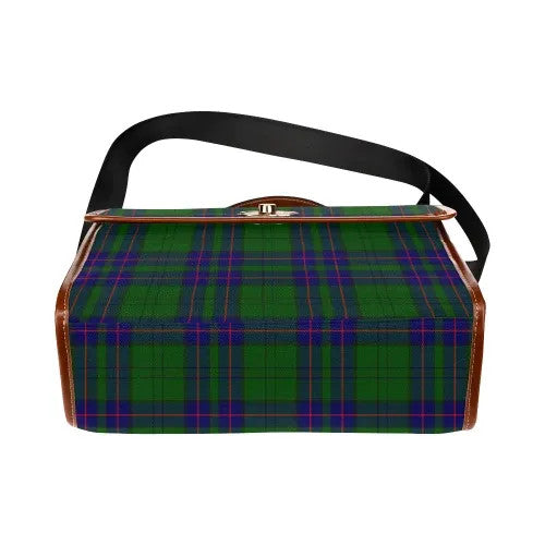 Scottish Lockhart Modern Clan Tartan Waterproof Canvas Bag Tartan Plaid 5