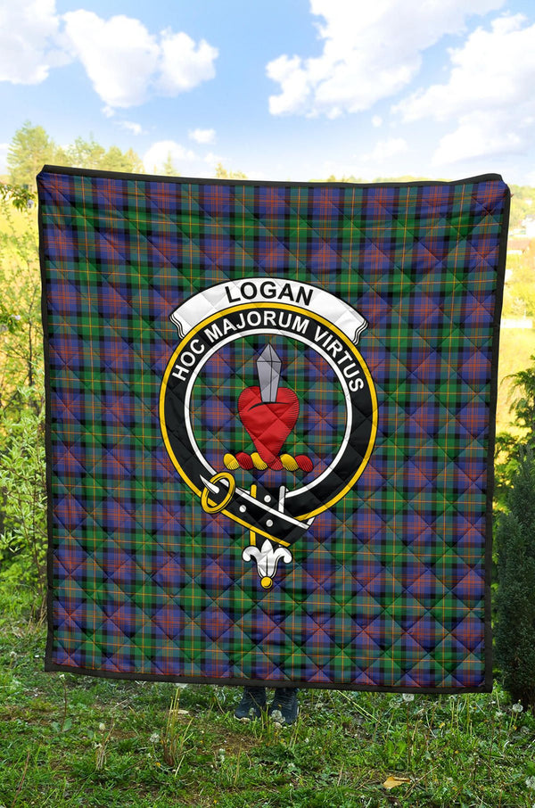 Scottish Logan Ancient Clan Crest Tartan Quilt Tartan Plaid 2