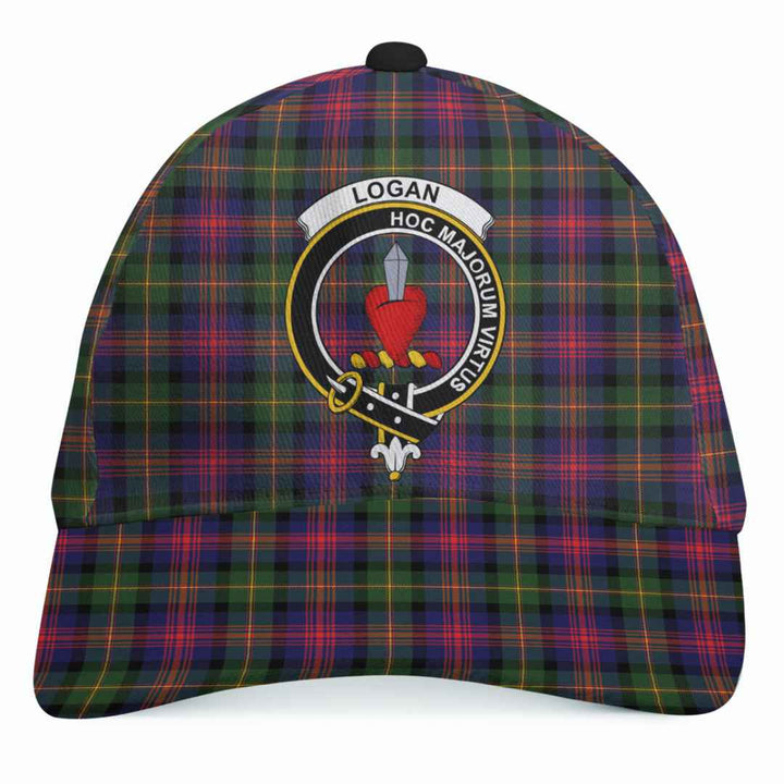 Scottish Logan Clan Crest Tartan Cap Tartan Plaid 1