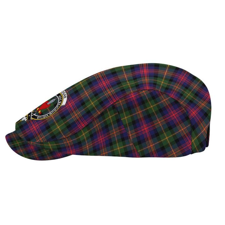 Scottish Logan Clan Crest Tartan Flat Cap Tartan Plaid 3
