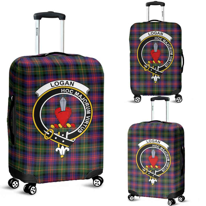 Scottish Logan Clan Crest Tartan Luggage Cover Tartan Plaid 1