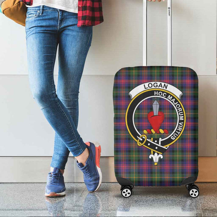 Scottish Logan Clan Crest Tartan Luggage Cover Tartan Plaid 2