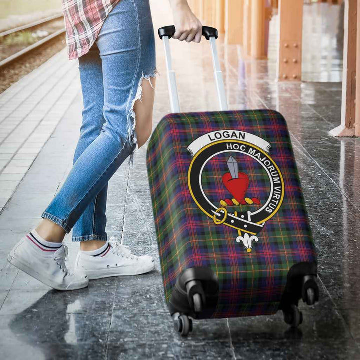 Scottish Logan Clan Crest Tartan Luggage Cover Tartan Plaid 3