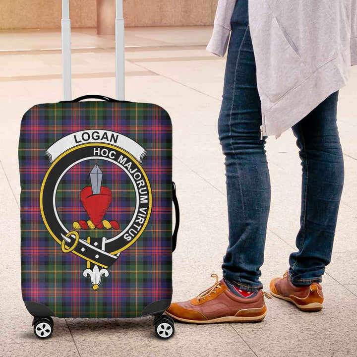 Scottish Logan Clan Crest Tartan Luggage Cover Tartan Plaid 4