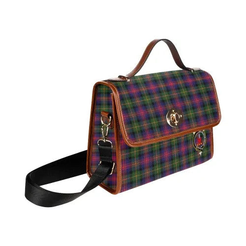 Scottish Logan Clan Crest Tartan Waterproof Canvas Bag Tartan Plaid 3