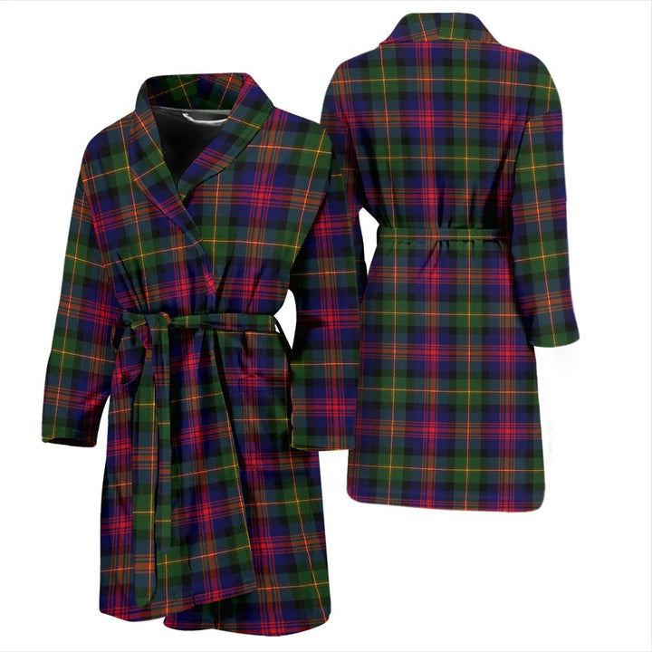 Scottish Logan Modern Clan Tartan Bathrobe 3