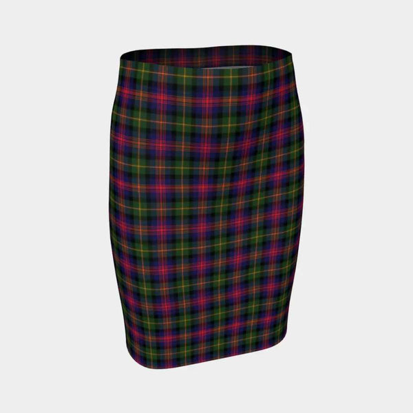 Scottish Logan Modern Clan Tartan Fitted Skirt Tartan Plaid 1