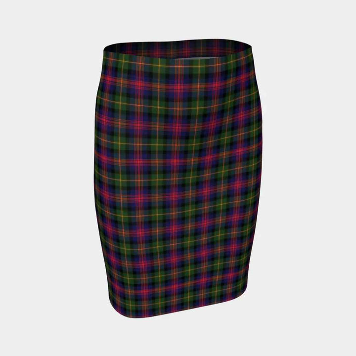 Scottish Logan Modern Clan Tartan Fitted Skirt Tartan Plaid 1