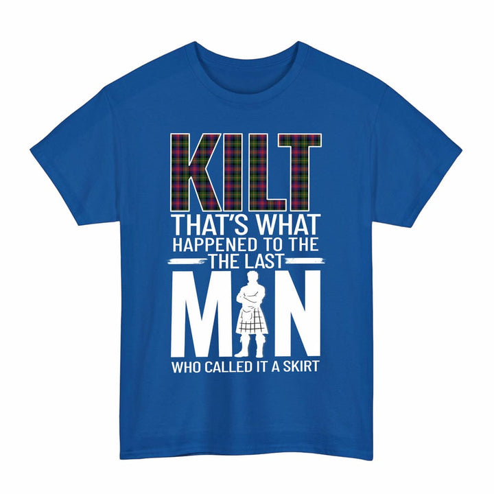 Scottish Logan Modern Clan Tartan Funny Scotland Kilt T-Shirt Tartan Plaid Royal Color