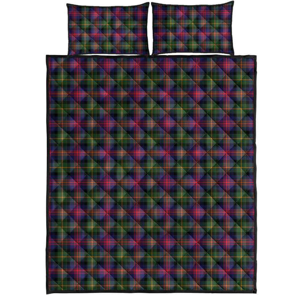 Scottish Logan Modern Clan Tartan Quilt Bed Set Tartan Plaid 1