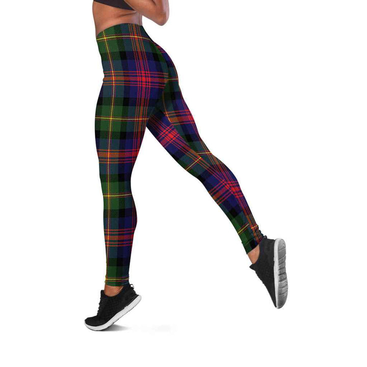 Scottish Logan Modern Clan Tartan Women Leggings Tartan Plaid 2