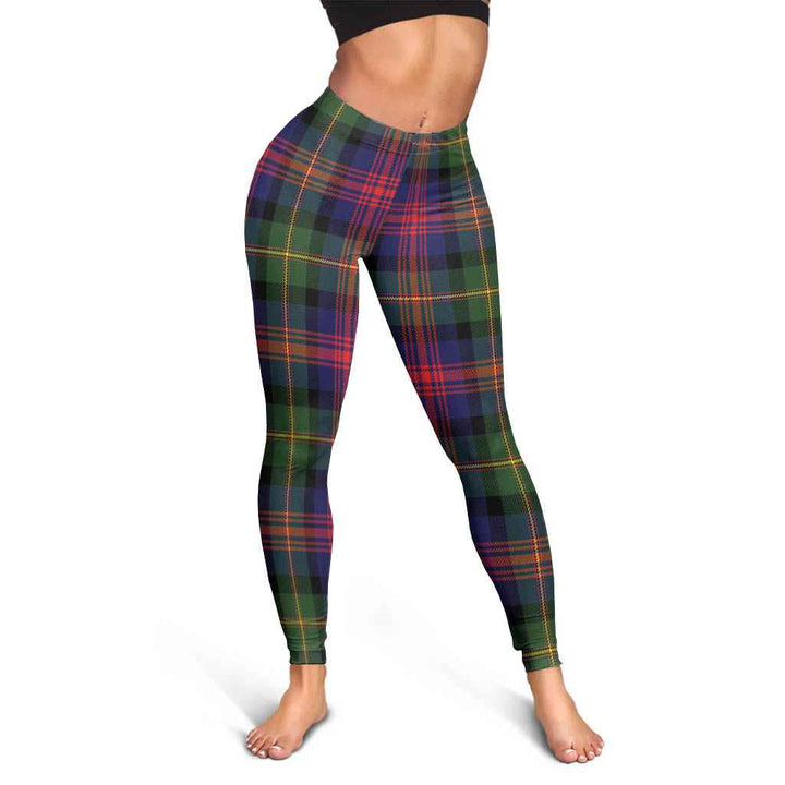 Scottish Logan Modern Clan Tartan Women Leggings Tartan Plaid 3