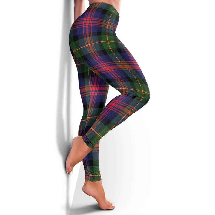 Scottish Logan Modern Clan Tartan Women Leggings Tartan Plaid 4
