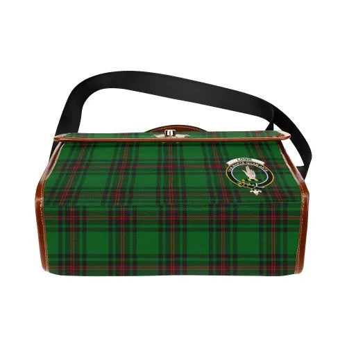 Scottish Logie Clan Crest Tartan Waterproof Canvas Bag Tartan Plaid 5