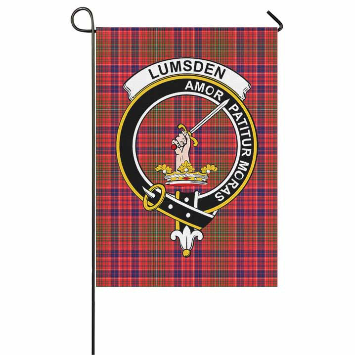 Scottish Lumsden Clan Crest Tartan Garden Flag Tartan Plaid 1