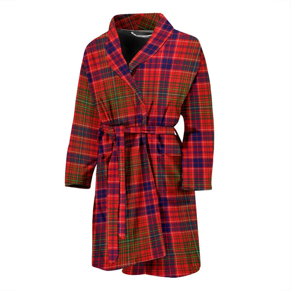 Scottish Lumsden Modern Clan Tartan Bathrobe 2