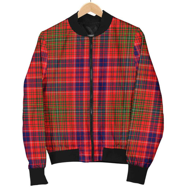 Scottish Lumsden Modern Clan Tartan Bomber Jacket Tartan Plaid 1