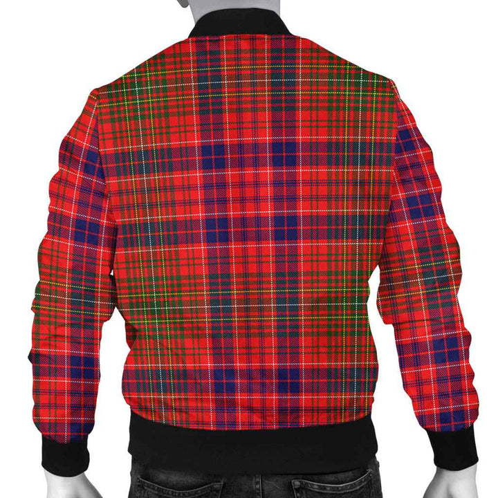 Scottish Lumsden Modern Clan Tartan Bomber Jacket Tartan Plaid 3