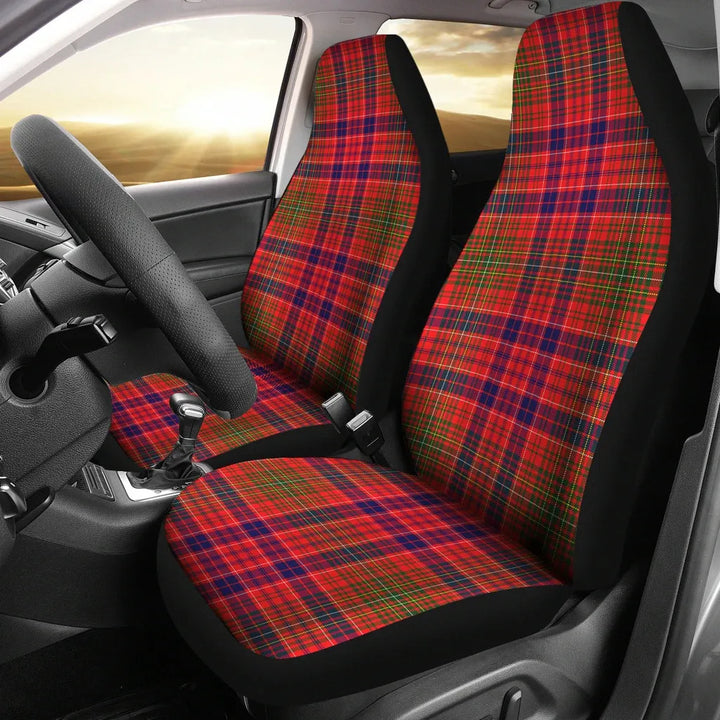Scottish Lumsden Modern Clan Tartan Car Seat Covers 2