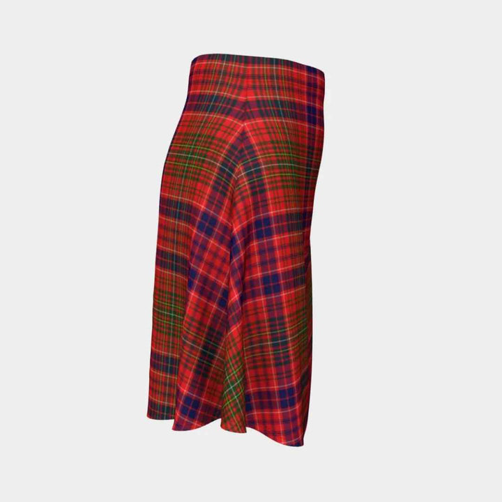 Scottish Lumsden Modern Clan Tartan Flare Skirt Tartan Plaid 3