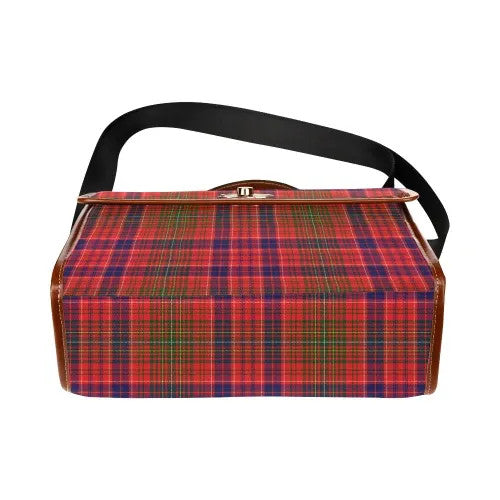 Scottish Lumsden Modern Clan Tartan Waterproof Canvas Bag Tartan Plaid 5