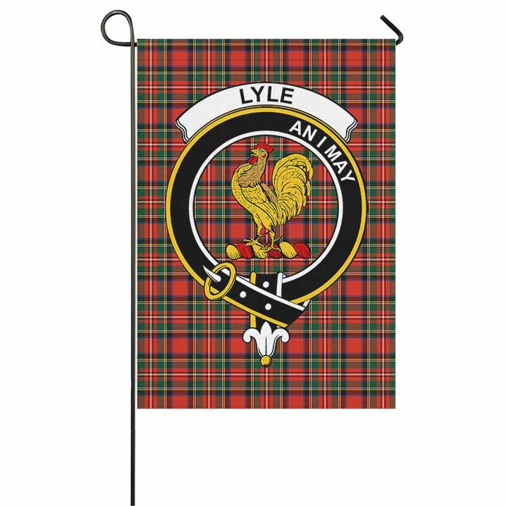 Scottish Lyle Clan Crest Tartan Garden Flag Tartan Plaid 1