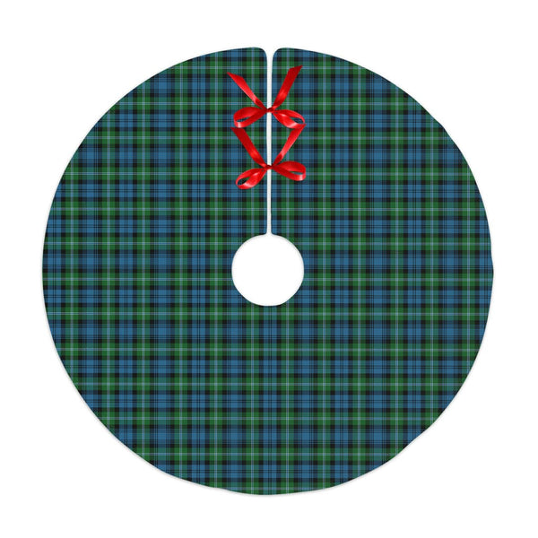 Scottish Lyon Clan Tartan Christmas Tree Skirt No Tassels 1 Tartan Plaid