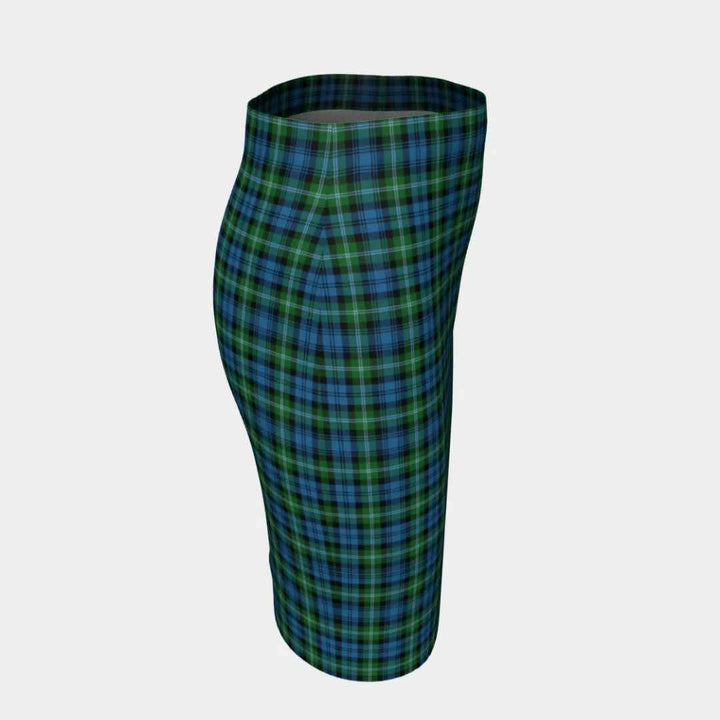 Scottish Lyon Clan Tartan Fitted Skirt Tartan Plaid 3