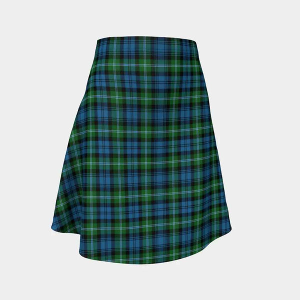 Scottish Lyon Clan Tartan Flare Skirt Tartan Plaid 1