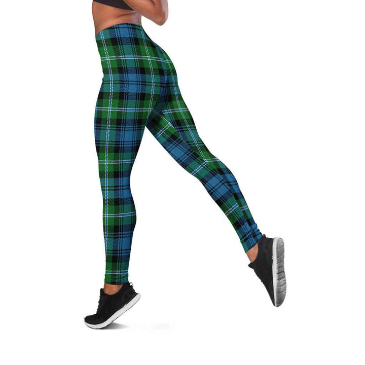 Scottish Lyon Clan Tartan Women Leggings Tartan Plaid 2