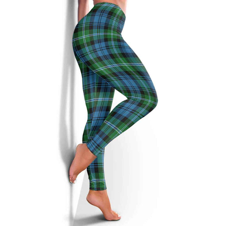 Scottish Lyon Clan Tartan Women Leggings Tartan Plaid 4