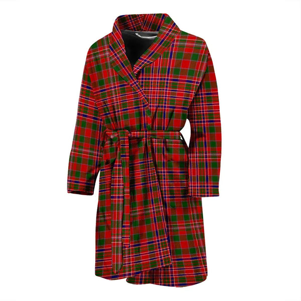 Scottish MacAlister Modern Clan Tartan Bathrobe 2