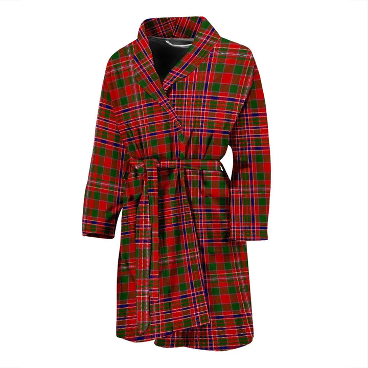 Scottish MacAlister Modern Clan Tartan Bathrobe 1