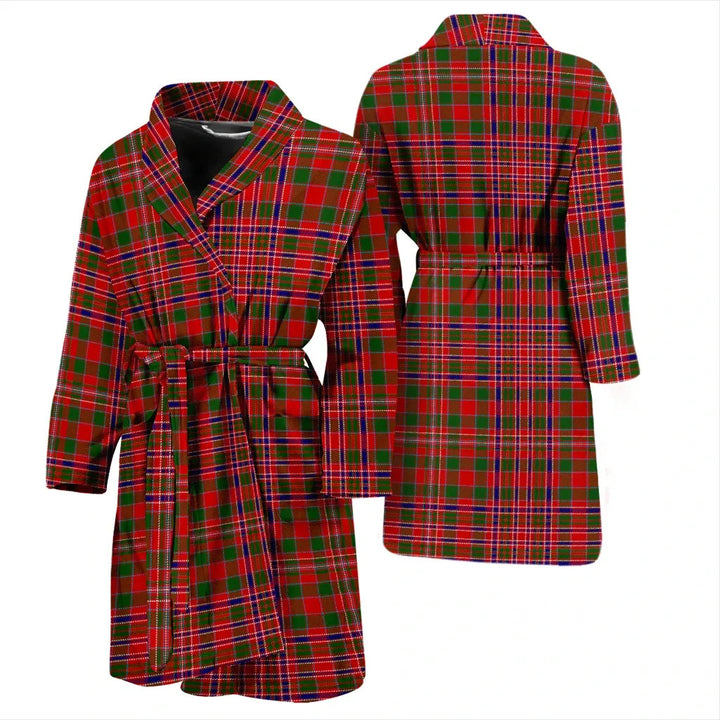 Scottish MacAlister Modern Clan Tartan Bathrobe 3