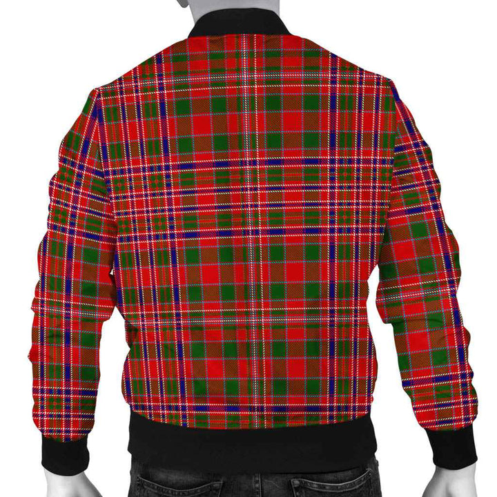 Scottish MacAlister Modern Clan Tartan Bomber Jacket Tartan Plaid 3