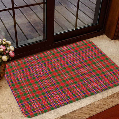 Scottish MacAlister Modern Clan Tartan Door Mat Tartan Plaid 1