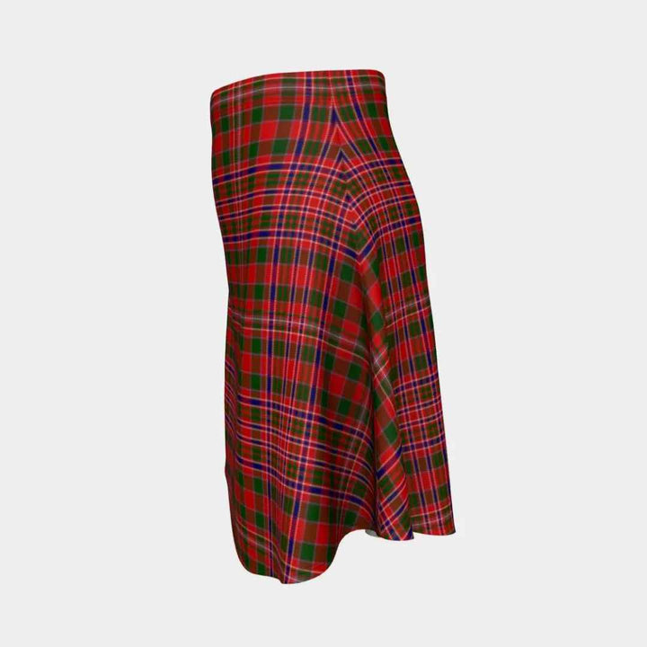 Scottish MacAlister Modern Clan Tartan Flare Skirt Tartan Plaid 2