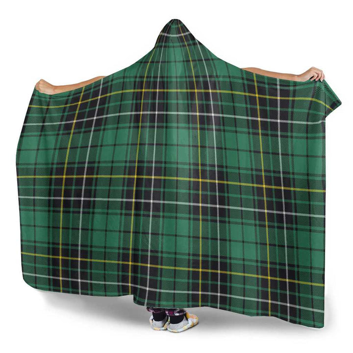 Scottish MacAlpine Ancient Clan Tartan Hooded Blanket Tartan Plaid 3