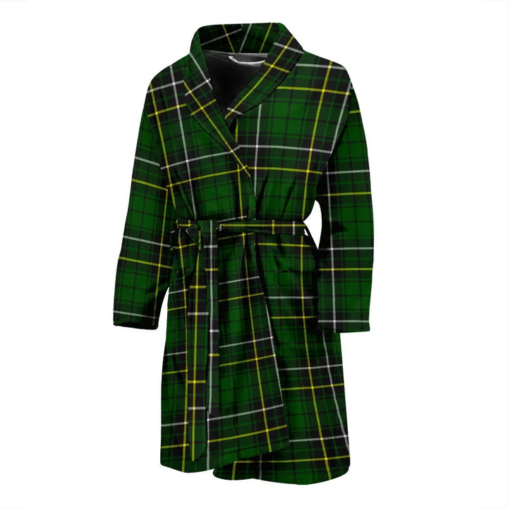 Scottish MacAlpine Modern Clan Tartan Bathrobe 1