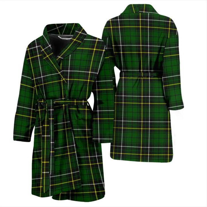 Scottish MacAlpine Modern Clan Tartan Bathrobe 3
