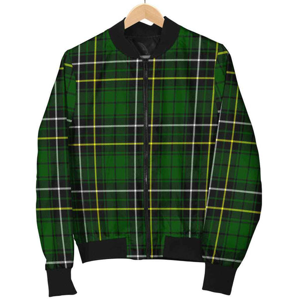 Scottish MacAlpine Modern Clan Tartan Bomber Jacket Tartan Plaid 1