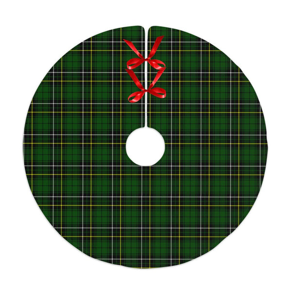 Scottish MacAlpine Modern Clan Tartan Christmas Tree Skirt No Tassels 1 Tartan Plaid