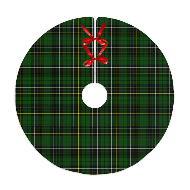 Scottish MacAlpine Modern Clan Tartan Christmas Tree Skirt No Tassels 1 Tartan Plaid