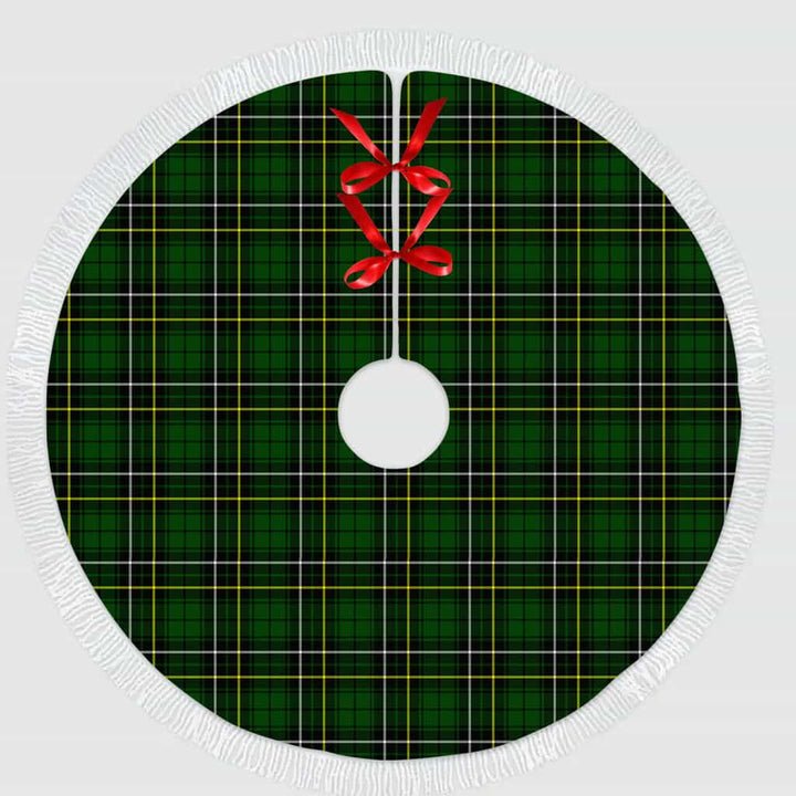 Scottish MacAlpine Modern Clan Tartan Christmas Tree Skirt Tassels 1 Tartan Plaid