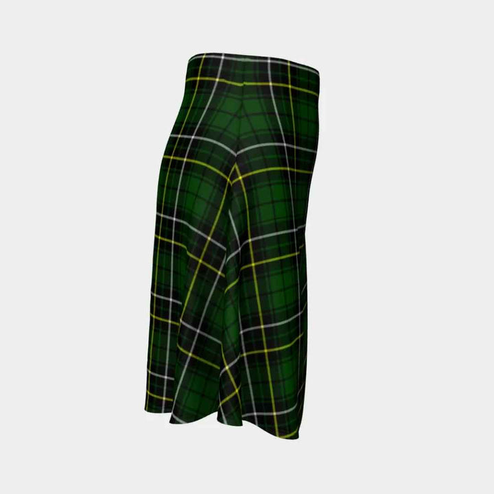 Scottish MacAlpine Modern Clan Tartan Flare Skirt Tartan Plaid 3
